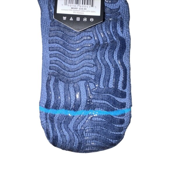 Stance Icon Slipper Grip Quarter Socks navy Blue A395D24ICO-NVY Medium 6-8.5 - Picture 5 of 6